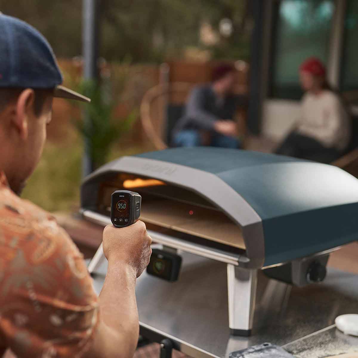 Ooni Koda 2 Pro Gas Pizzaofen, Temperaturmessung per Infrarot