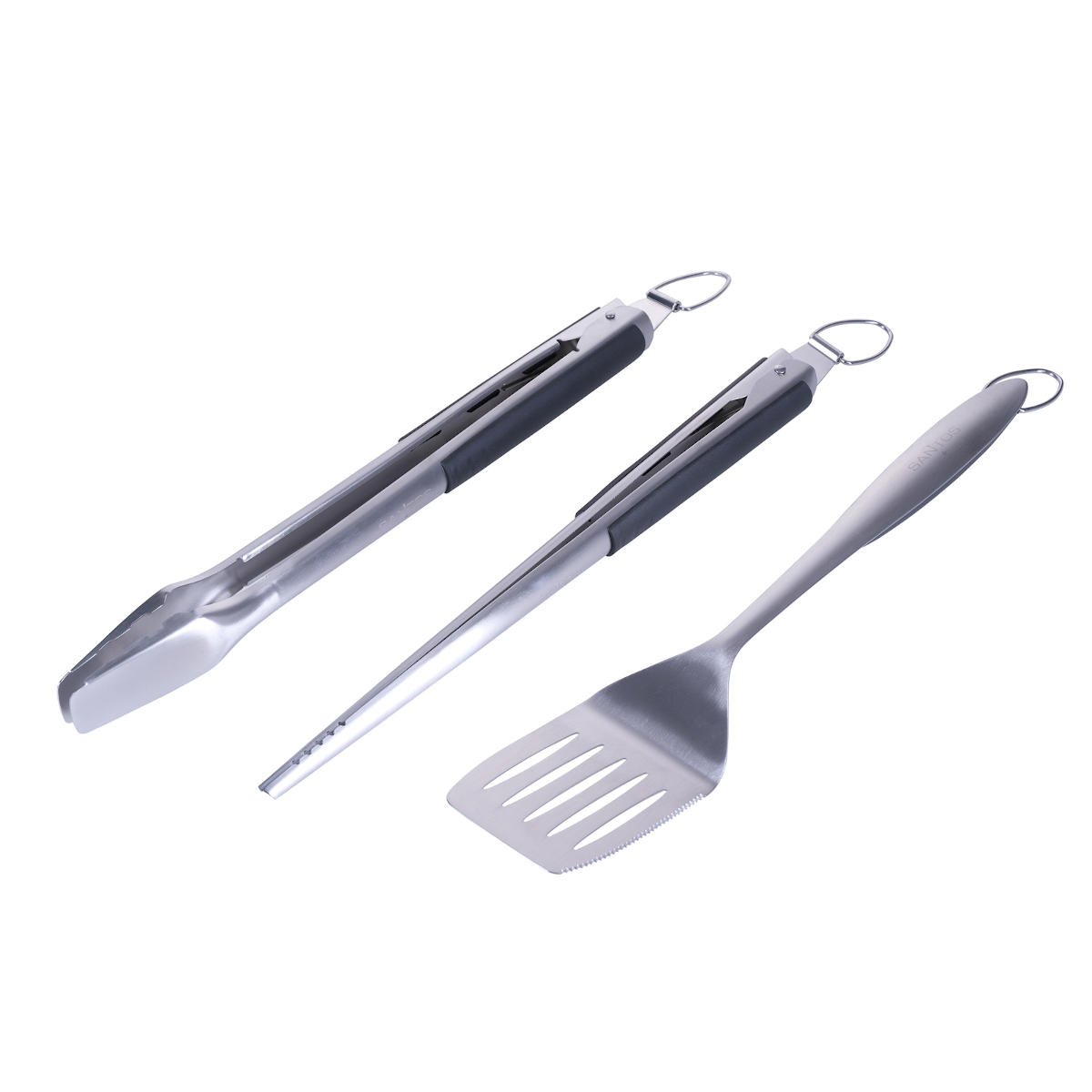 SANTOS BBQ-Grillbesteck | 3-teilig | Retoure