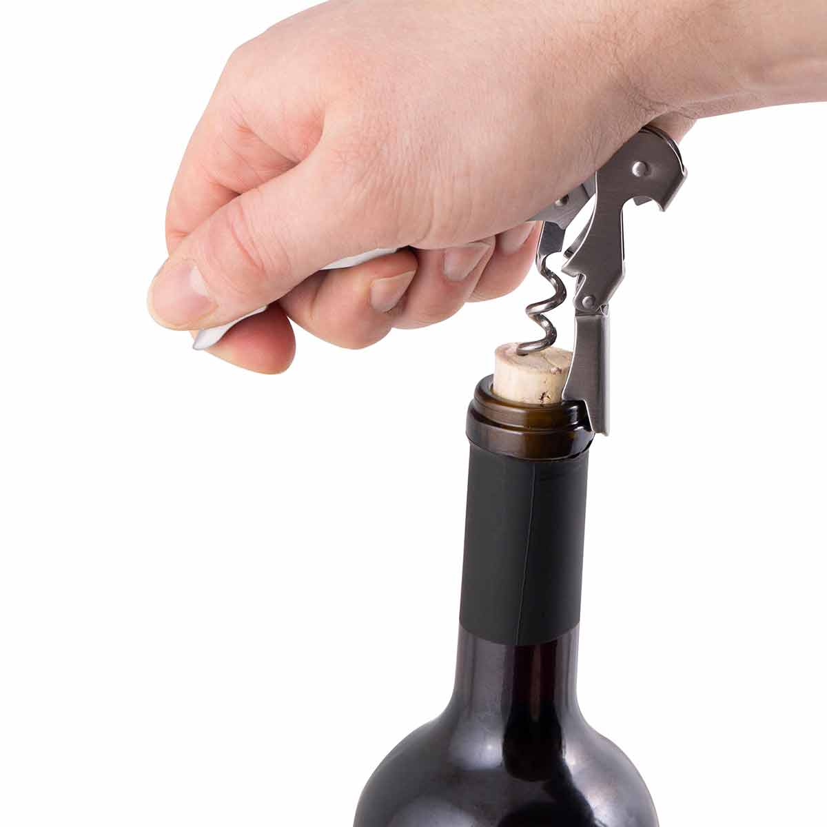 Broil King Korkenzieher | Edelstahl, in Verwendung