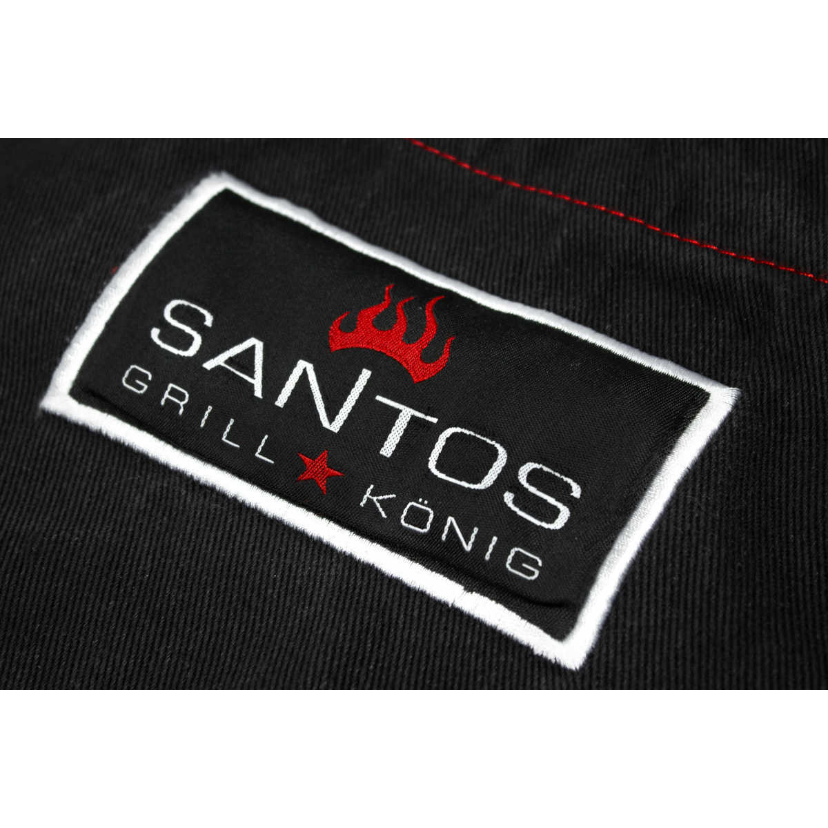 SANTOS Grillschürze „Grillkönig" | Baumwolle | Retoure