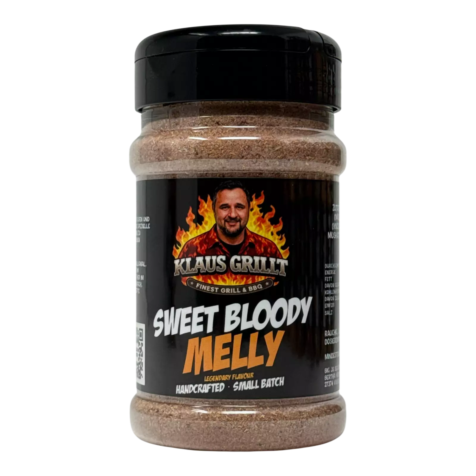 Sweet Bloody Melly Rub – 230 g Streuer