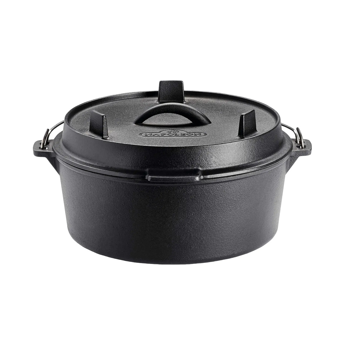 Napoleon Dutch Oven mit Deckel | ohne Füße | Ø 28 cm | 6 Liter Napoleon Dutch Oven mit Deckel | ohne Füße | Ø 28 cm | 6 Liter