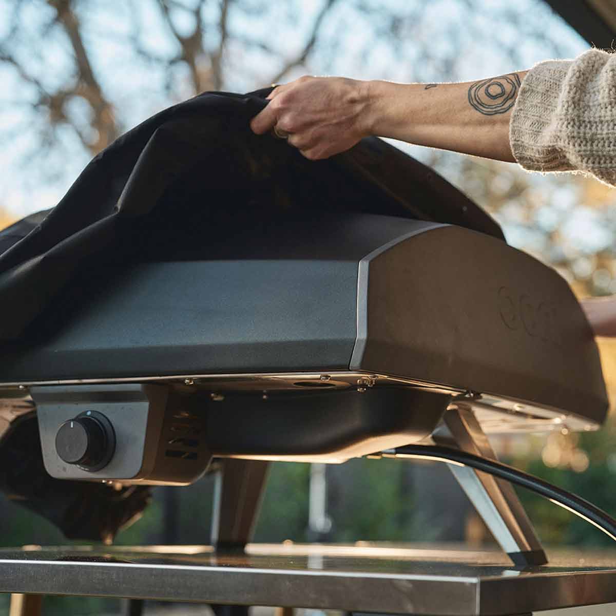 Ooni Abdeckhaube für Pizzaofen Koda 2 Pro Ooni Abdeckhaube für Pizzaofen Koda 2 Pro, leichtes Aufziehen