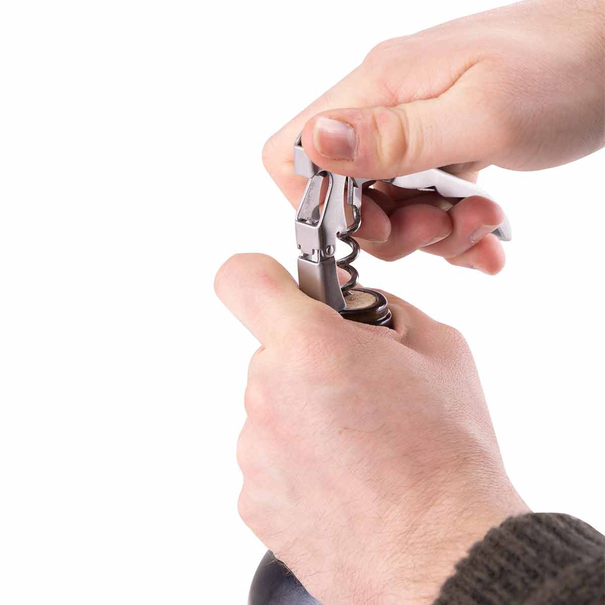 Broil King Korkenzieher | Edelstahl, in Verwendung