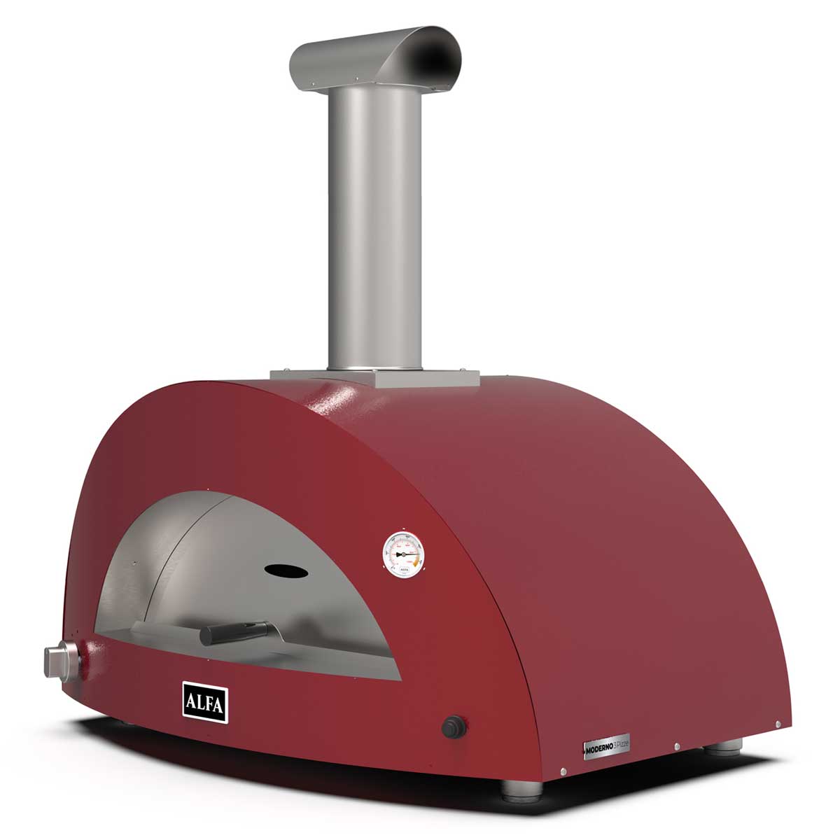 Alfa Forni Gas Pizzaofen Moderno, 3 Pizze, Antikrot
