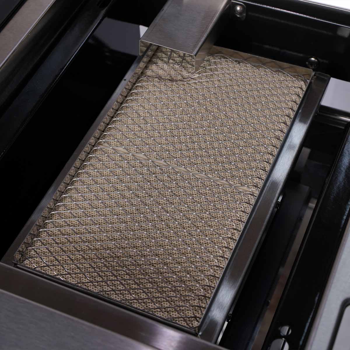 SANTOS S-318 Pro mit Seiten- & Heckbrenner in Schwarz