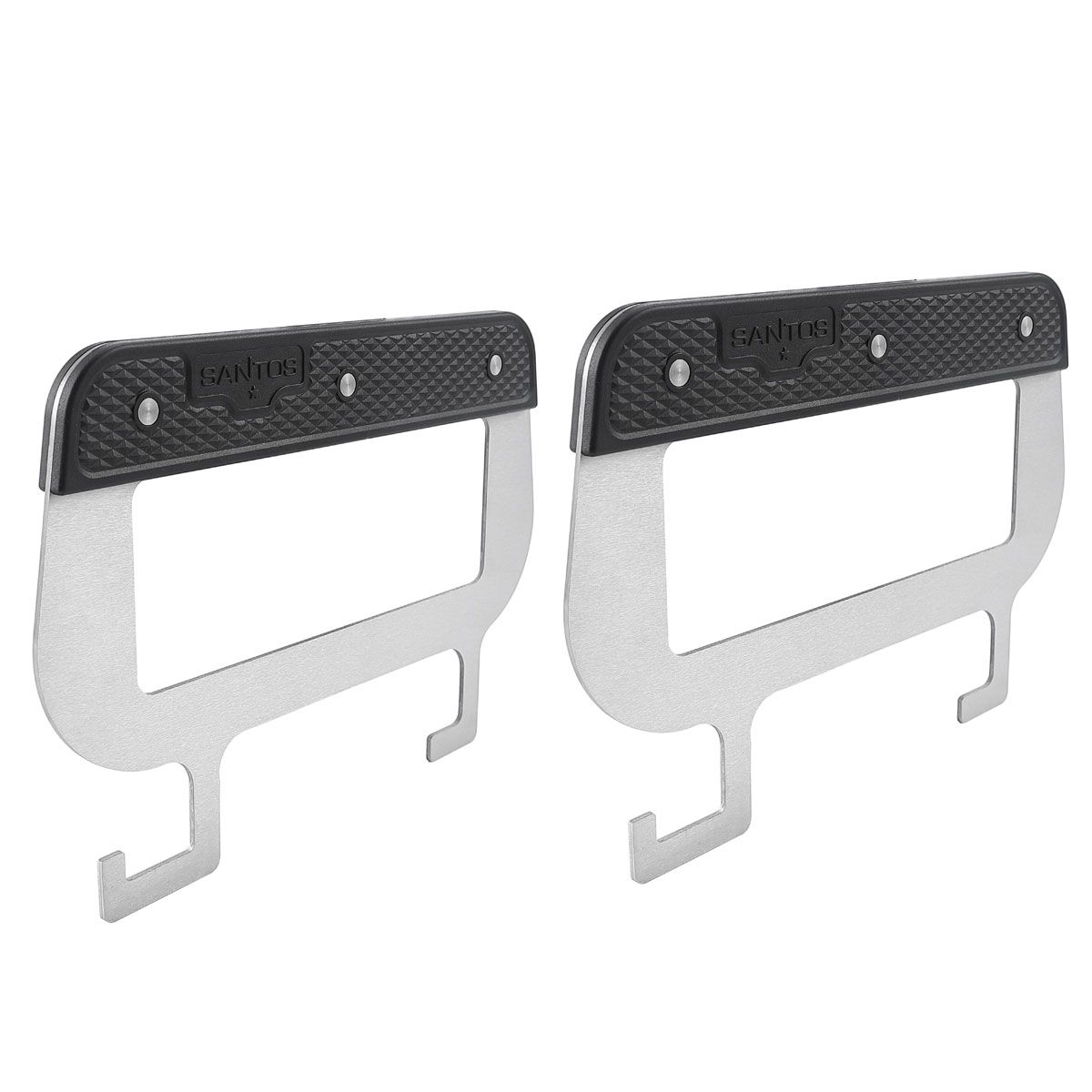 SANTOS S-318 Pro | Seiten- & Heckbrenner | All Black Matt | Ready2Grill Bundle
