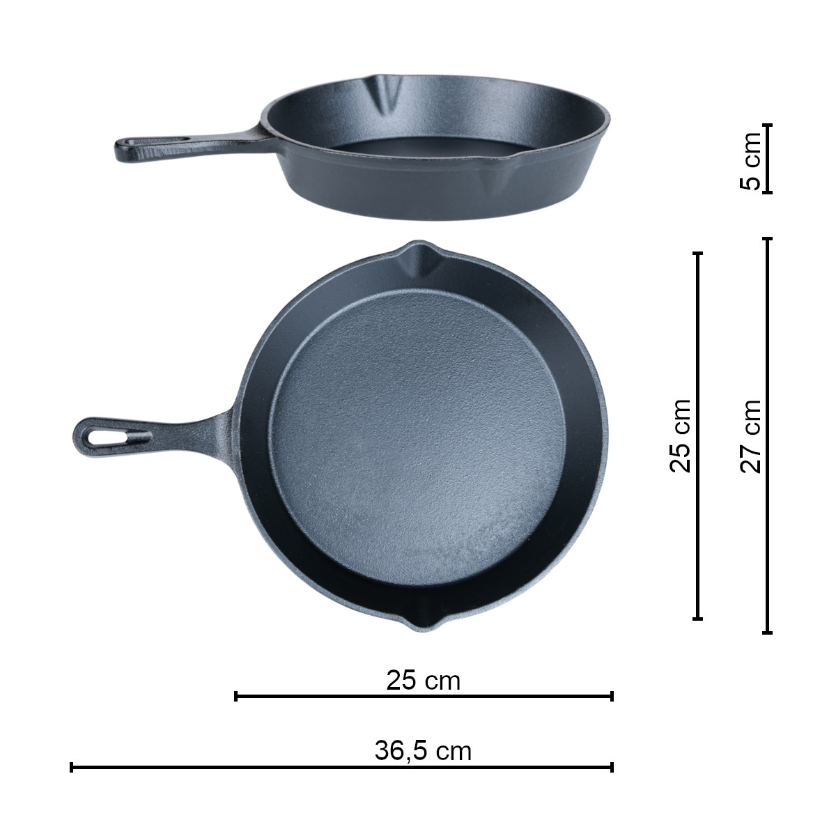 Santos Gusseiserne Pfanne Ø 25 cm