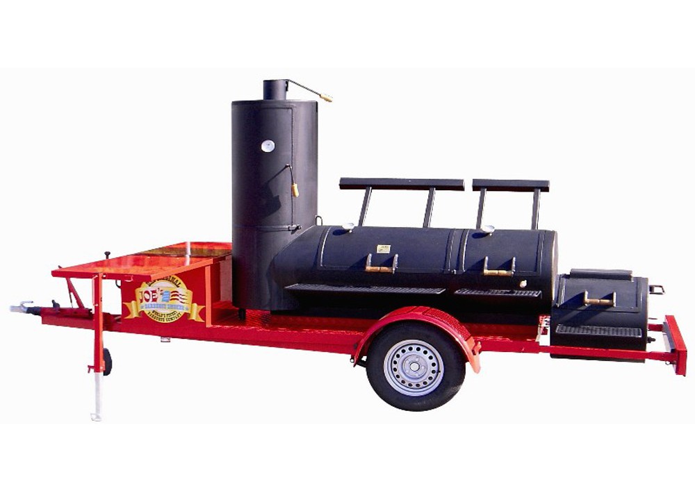 Joes 24 Extended Catering Smoker Trailer