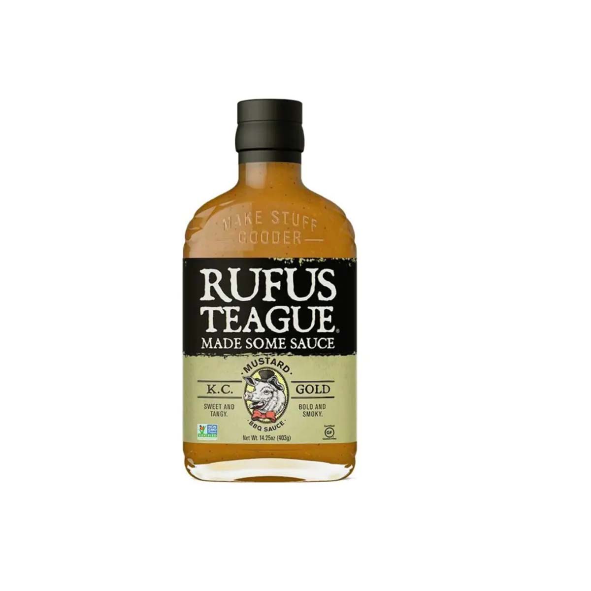 Rufus Teague | KC Gold Mustard BBQ-Sauce| 397 g