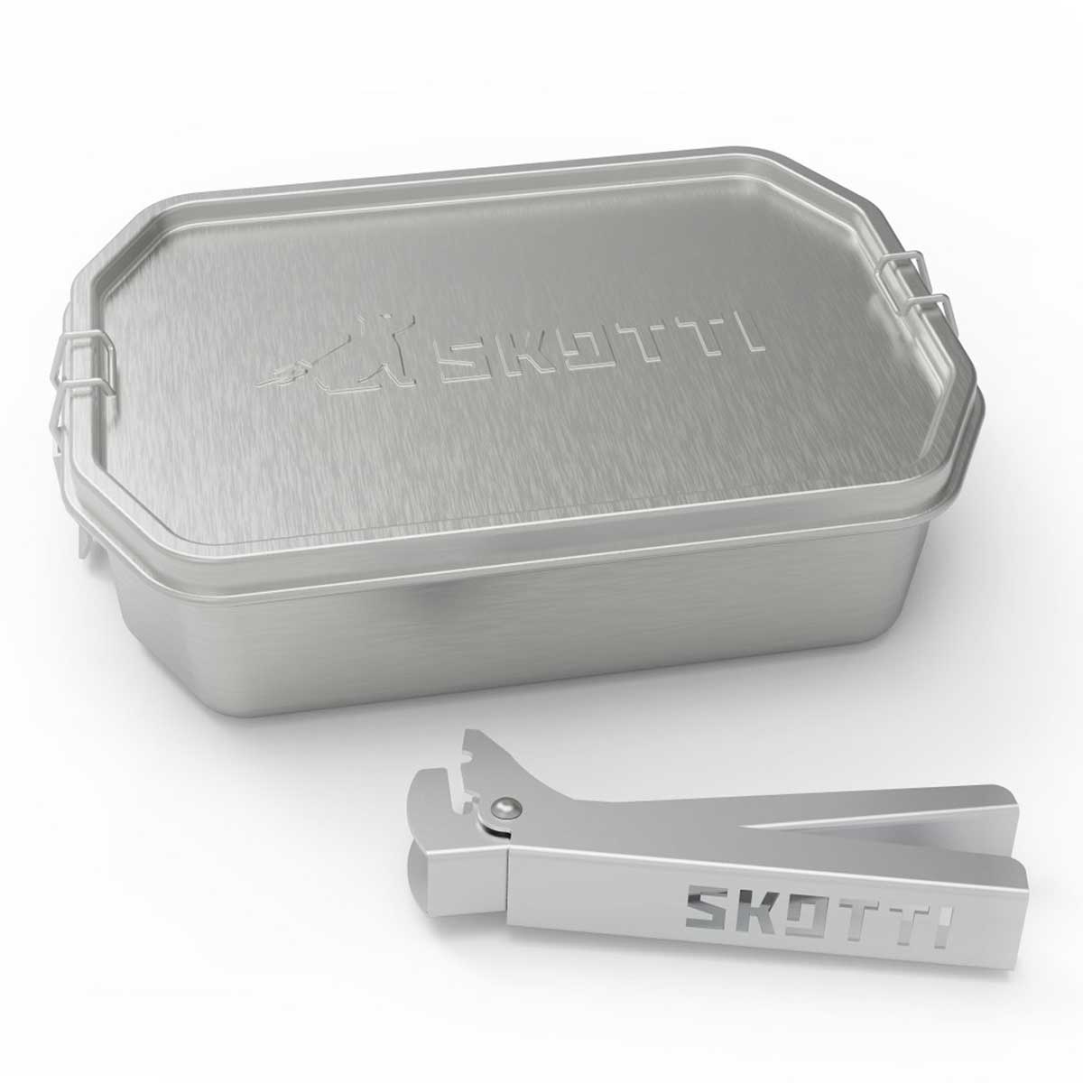 Skotti Boks Edelstahlbox 1 Liter Skotti Boks Edelstahlbox 1 Liter