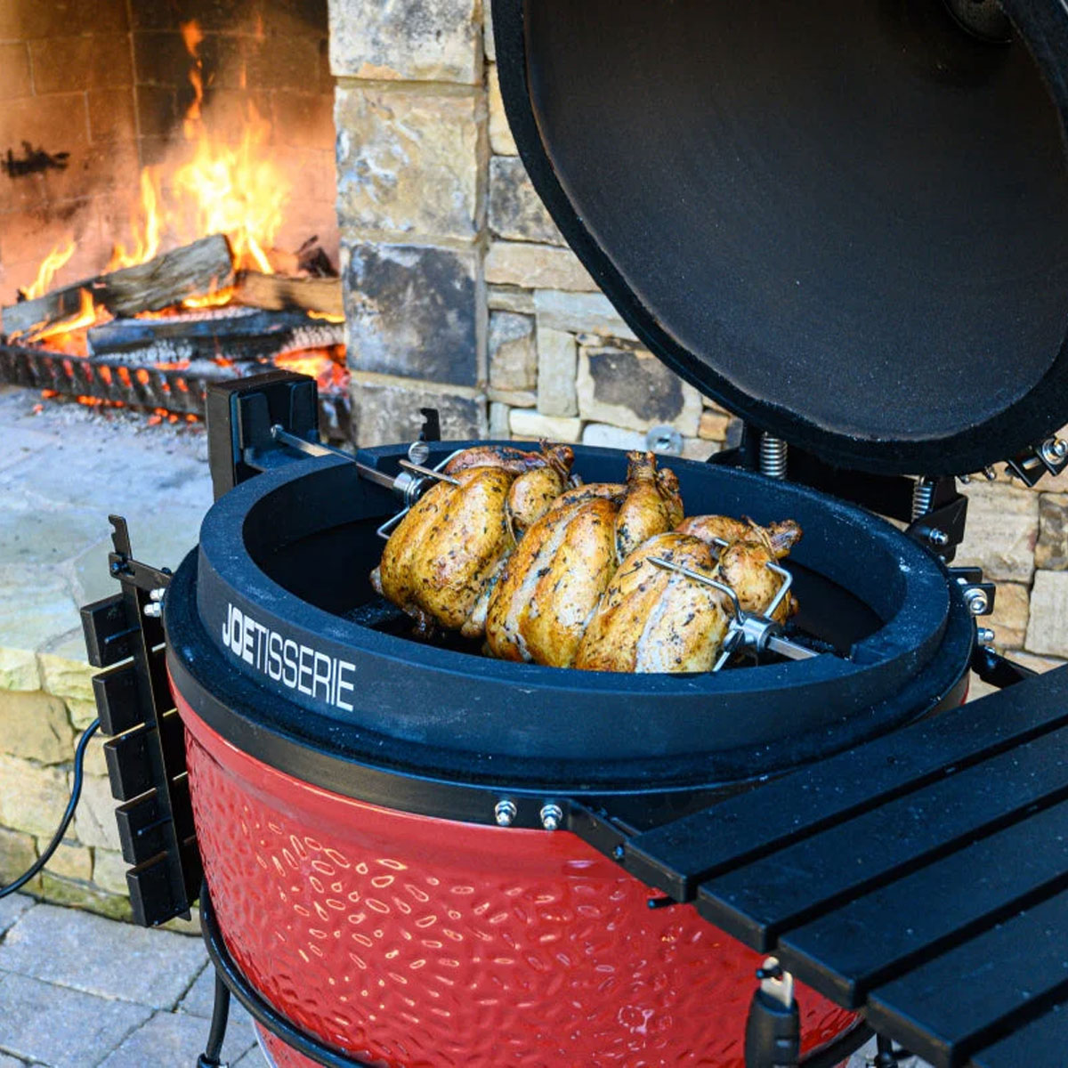 Kamado Joe Big Joe JoeTisserie Drehspieß