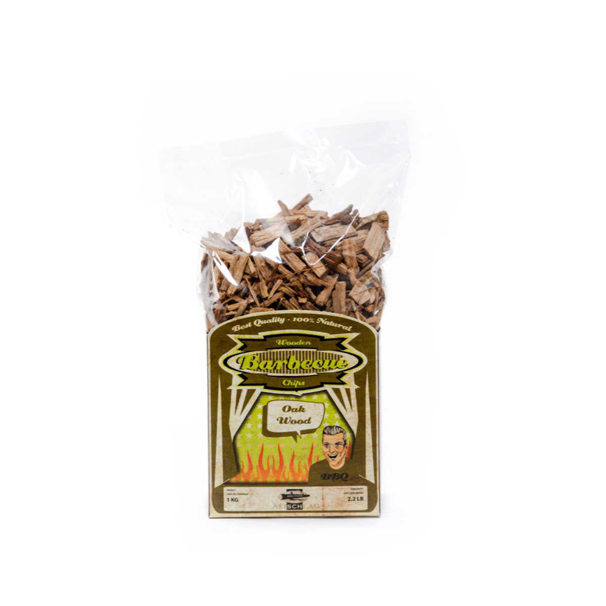 Axtschlag Wood Smoking Chips Eiche, 1 kg