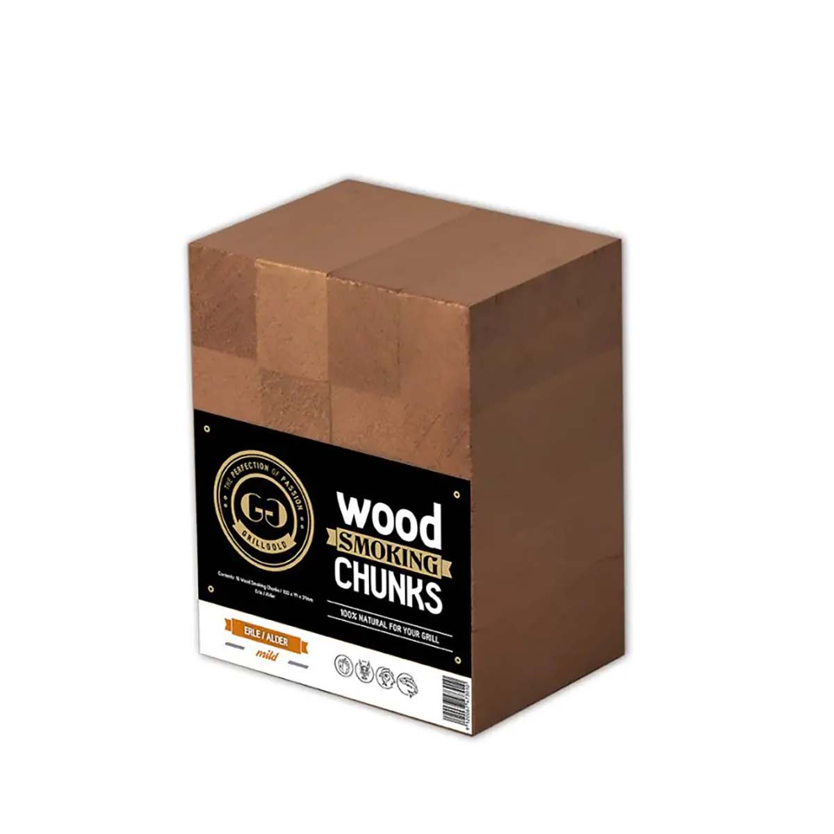 Grillgold Wood Smoking Chunks / Erle