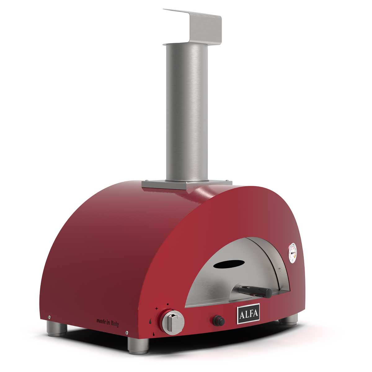 Alfa Forni Gas Pizzaofen Moderno 1 Pizza Antikrot | Hybrid