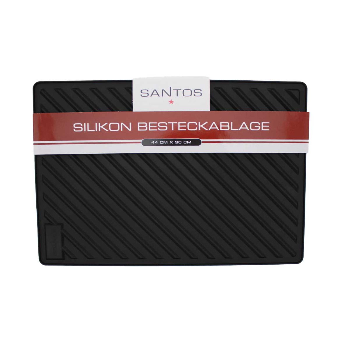 SANTOS Silikon Besteckablage für Grillzubehör, 44 x 30 cm