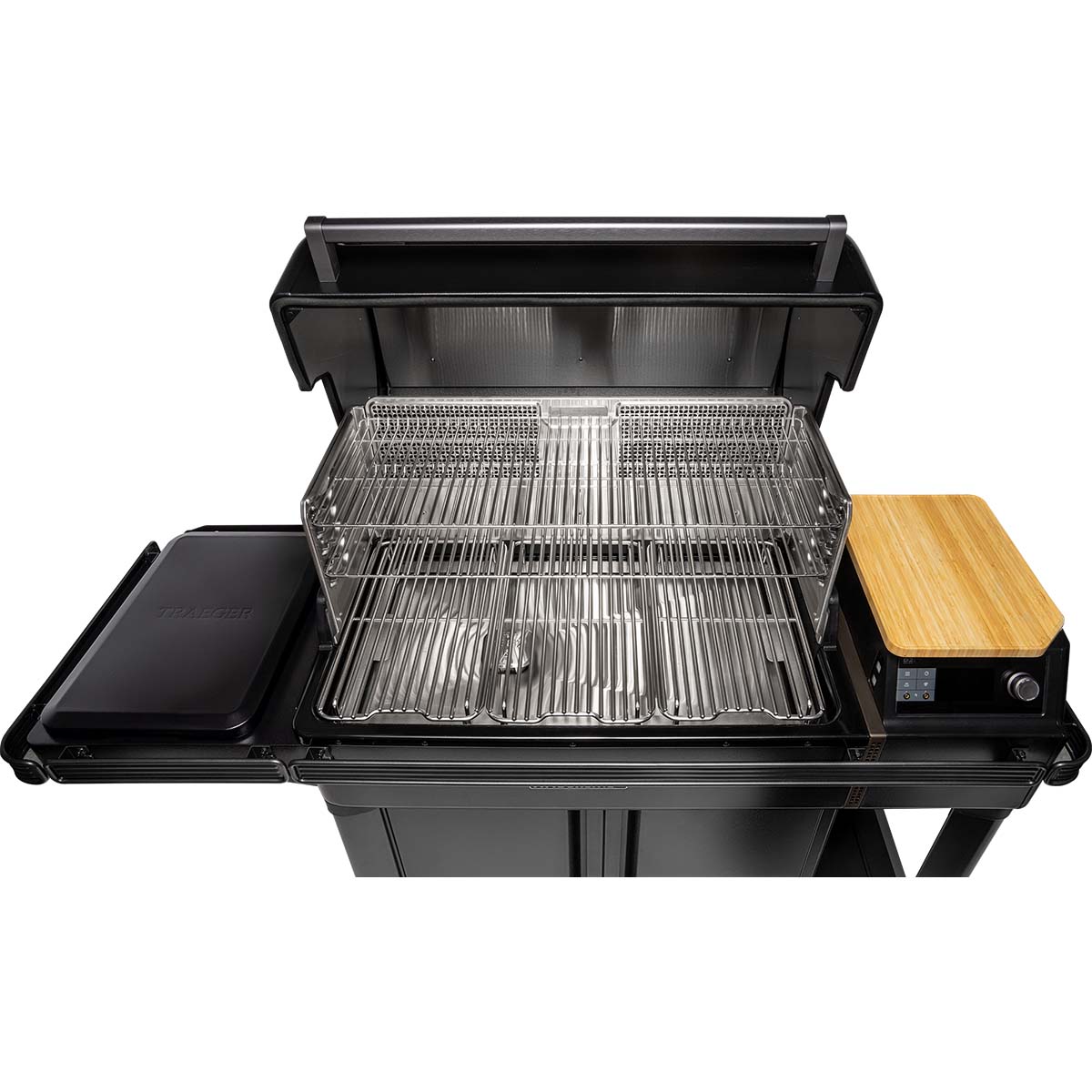 Traeger Pelletgrill Timberline XL, Schwarz Traeger Pelletgrill Timberline XL, Schwarz von oben