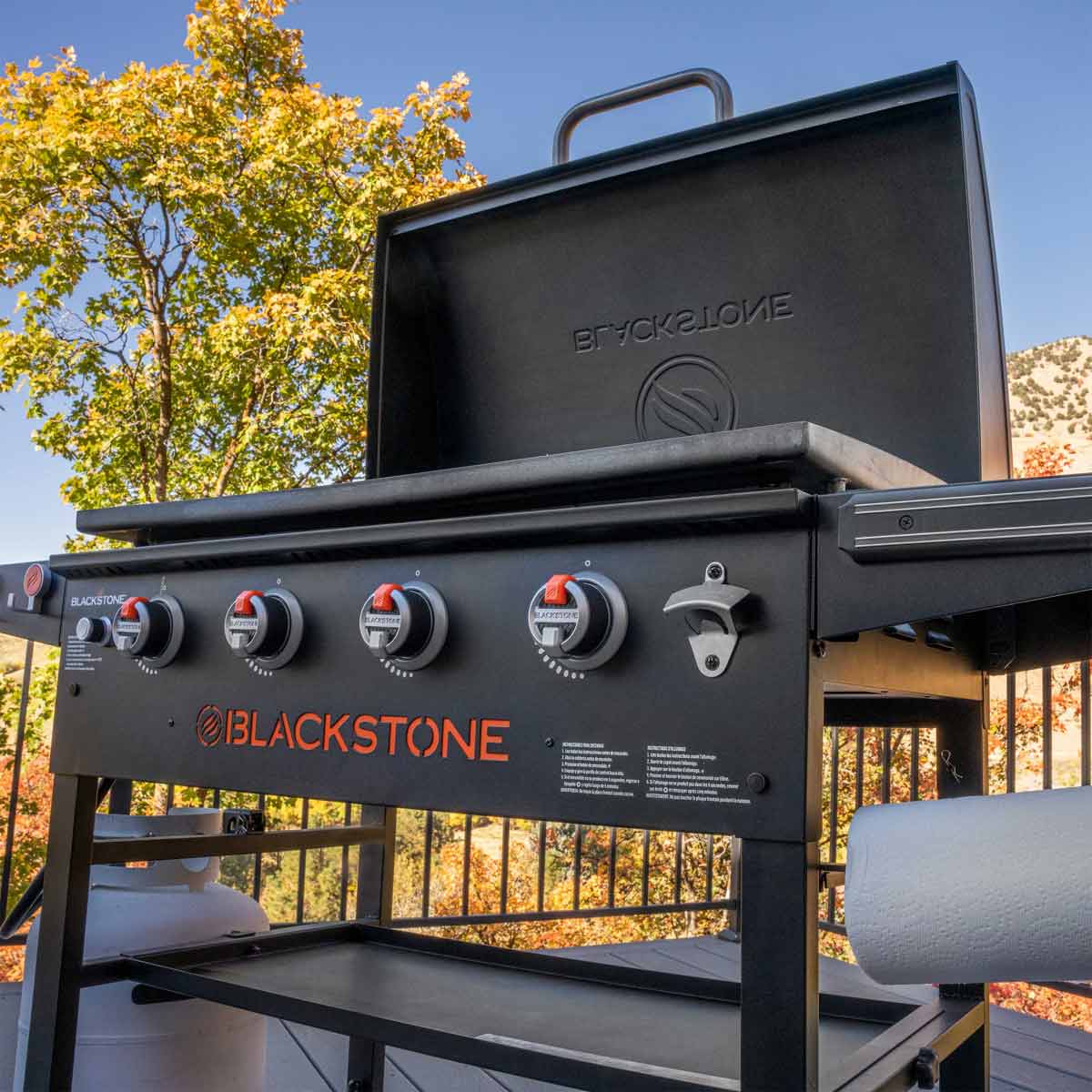 Blackstone Plancha Grill 36" Griddle mit Haube