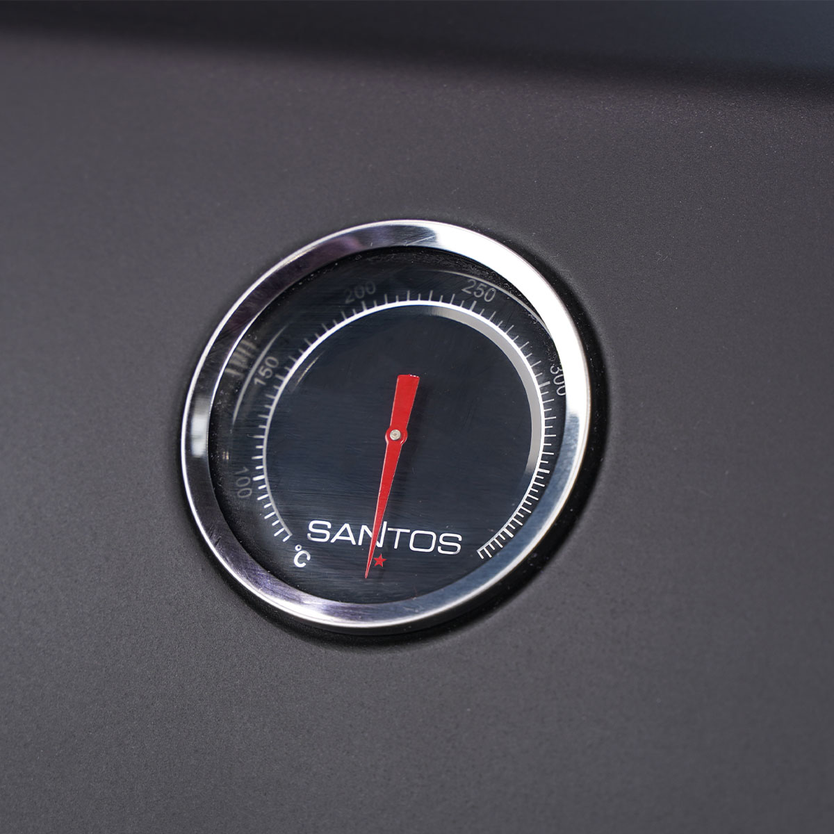 Santos S-518 PRO All Black Matt | Seiten- & Heckbrenner | Ready2Grill Bundle