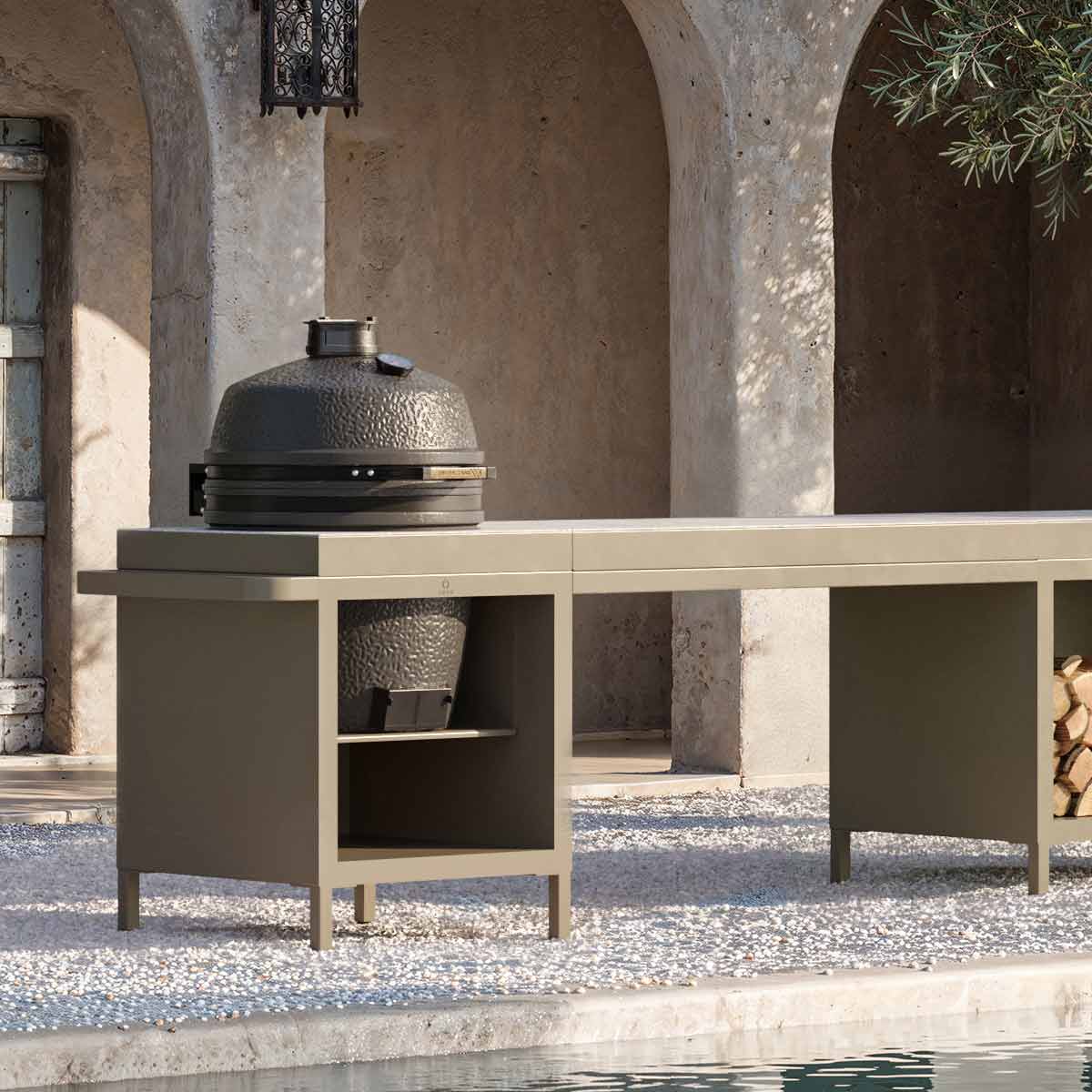 Ofyr Pro Connect, BSTRD Pro Modul Taupe, mit Standbeinen