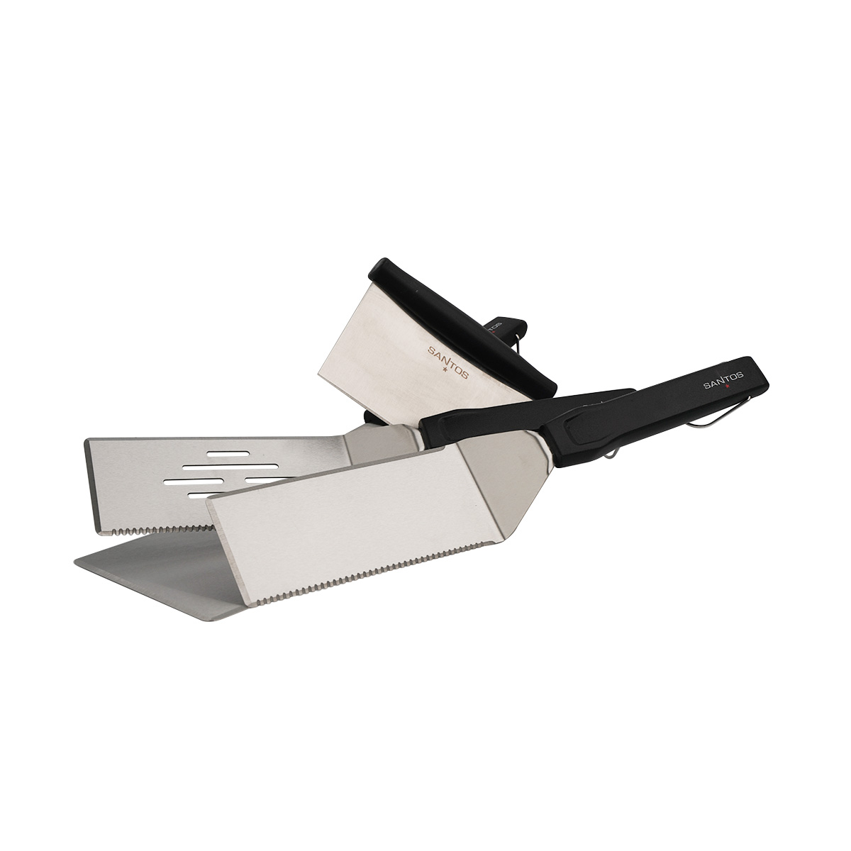 SANTOS Grillspachtel Plancha-Set, 4-teilig 