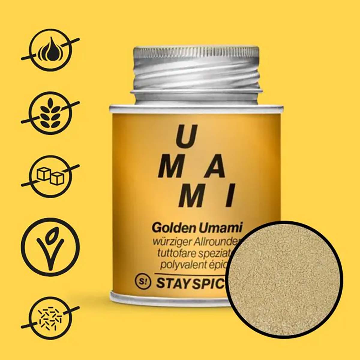 STAY SPICED !  Golden Umami - würziger Allrounder | 100 g