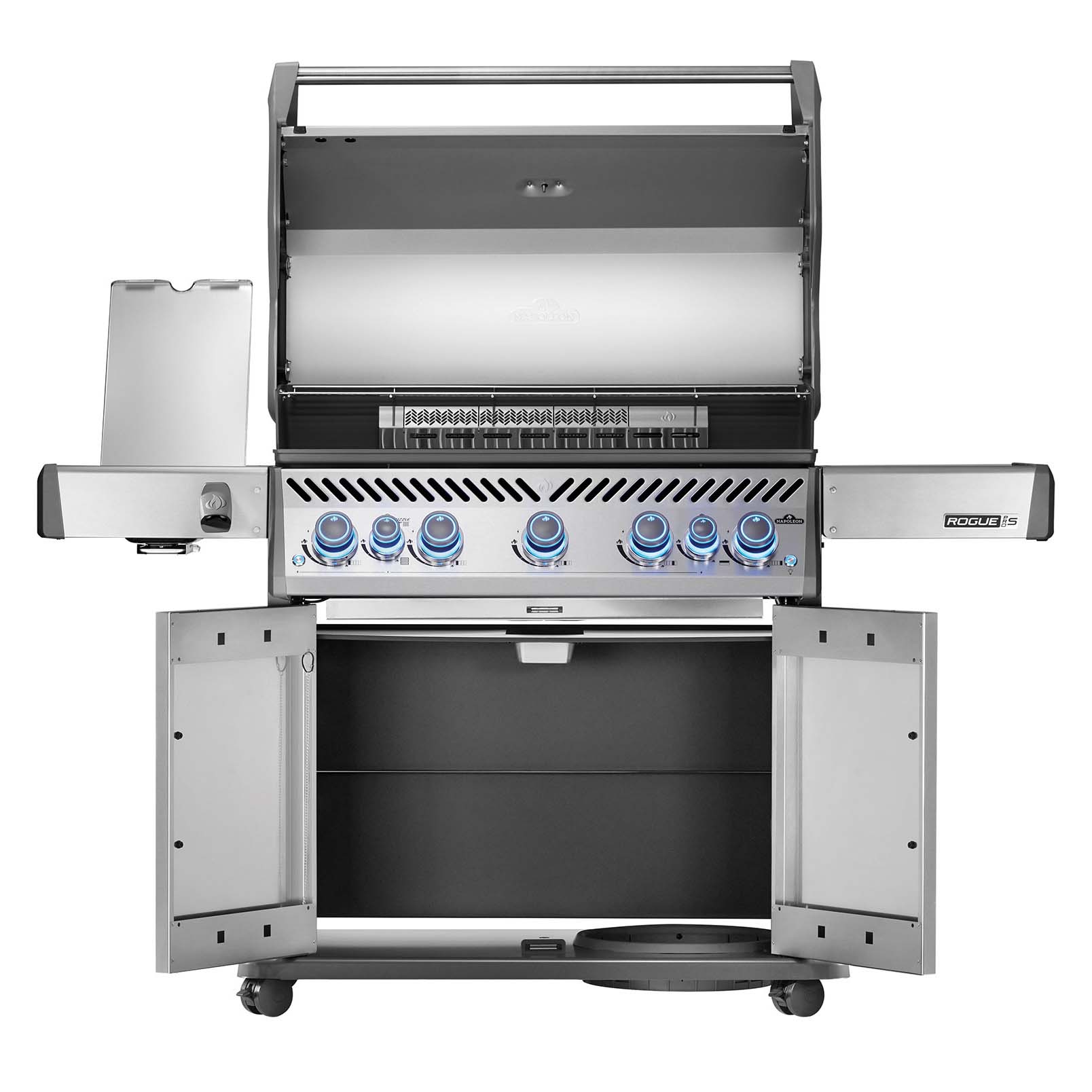 Napoleon Rogue PRO-S 625 mit Edelstahl Rosten | Edelstahl | inkl. SANTOS XXL Plancha
