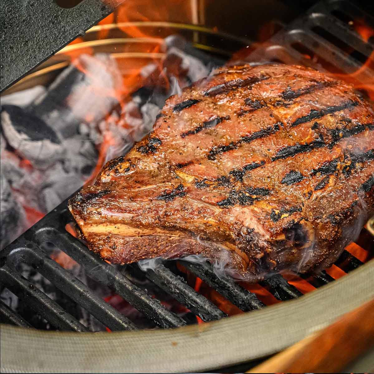 Kamado Joe Gusseisen-Grillrost | Big Joe | halbrund