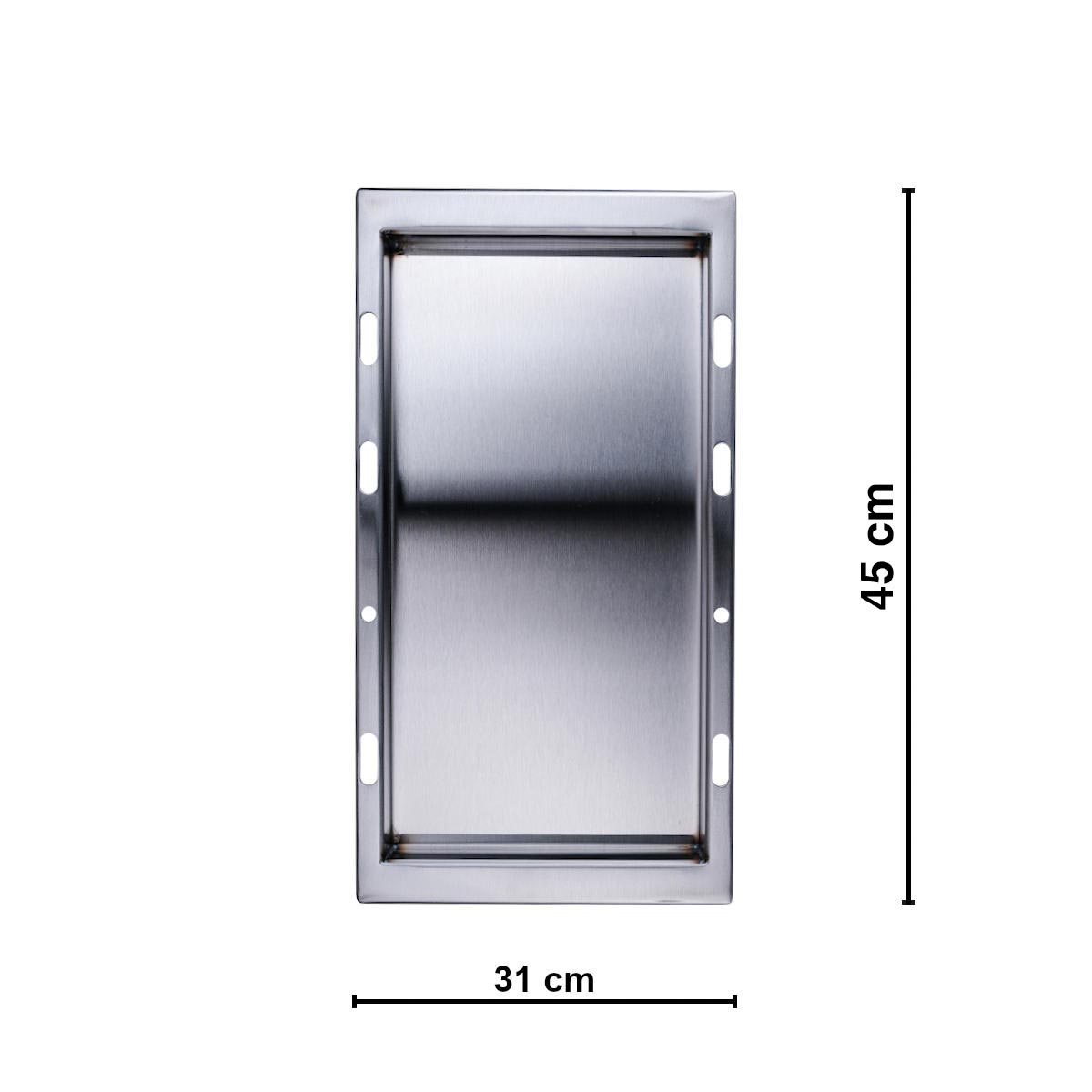 SANTOS Einsatzpfanne für Napoleon LE Maße SANTOS Einsatzpfanne für Napoleon LE Maße