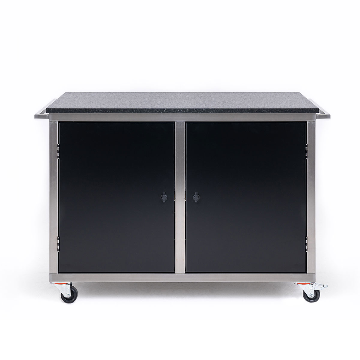 INDRAdesign Blackline Küchenmodul Arbeitsfläche, schwarz
