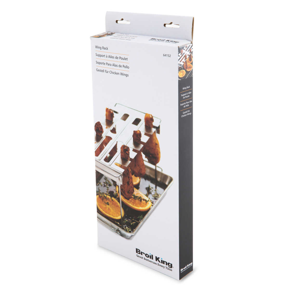 Broil King Edelstahl Wing Rack Verpackung Broil King Edelstahl Wing Rack Verpackung