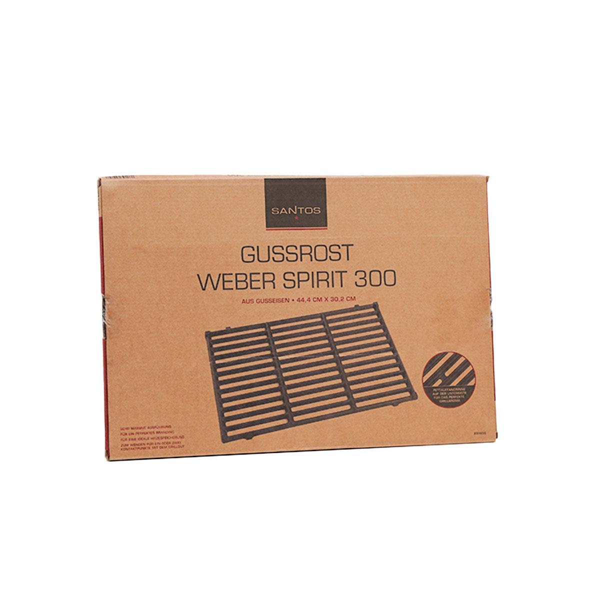 SANTOS Gussrost für Weber Spirit 300 | Ersatz-Rost