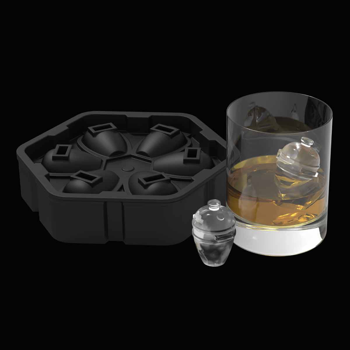 The Bastard Ice Cubes, Eiswürfelform The Bastard Ice Cubes, Eiswürfelform