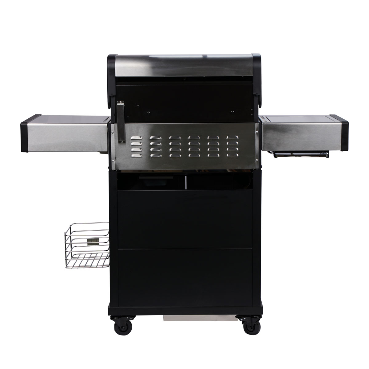 SANTOS S-318 Pro Edelstahl | Seiten- & Heckbrenner