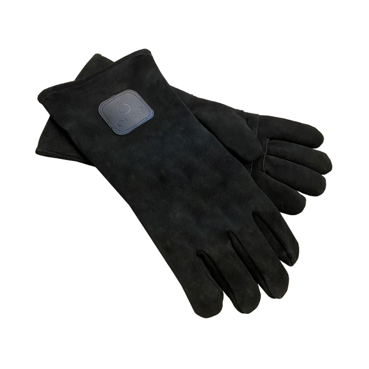 OFYR Handschuhe Wildleder schwarz