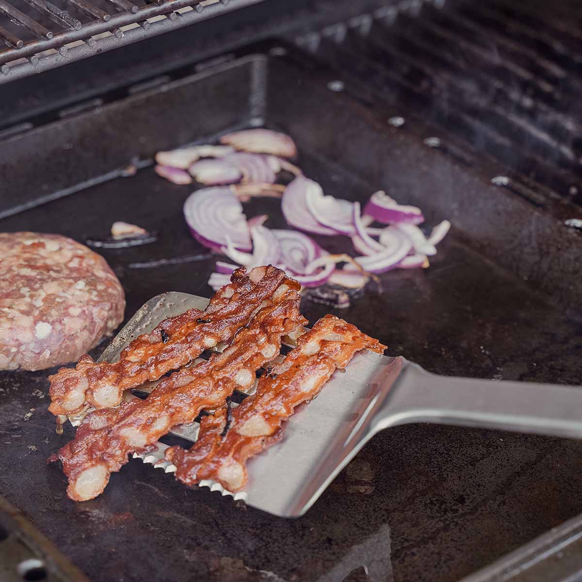 SANTOS Premium Grillwender Edelstahl | 45 cm