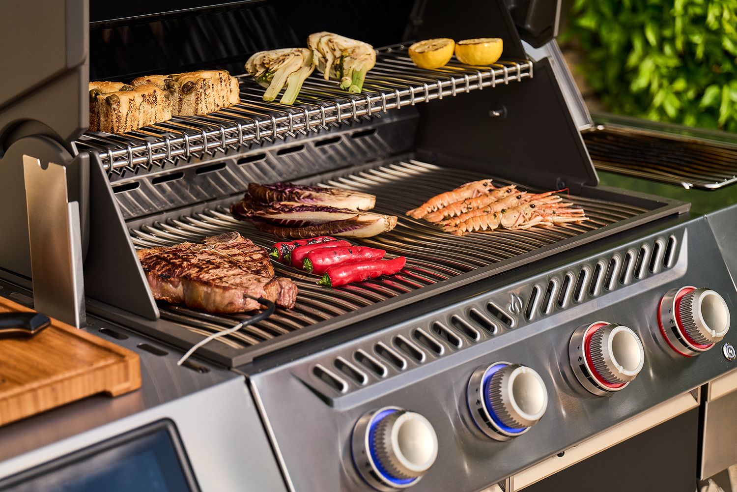 Napoleon Gasgrill Prestige Pro 500 | Connected | Schwarz | inkl. Drehspieß