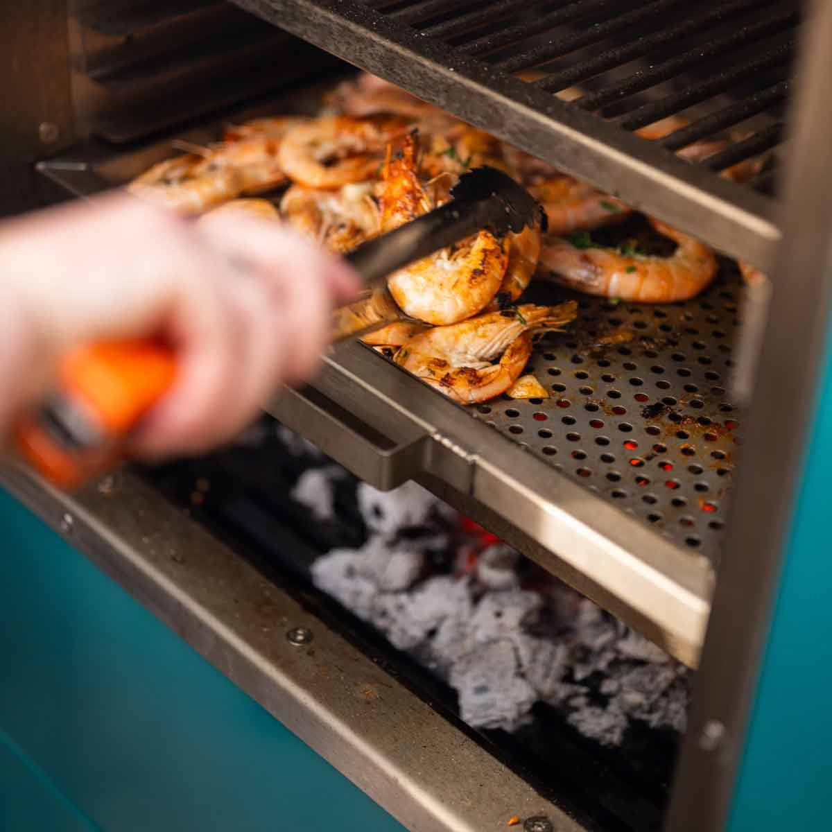 Charlie Oven Grillzange in Charlie Oven Farben