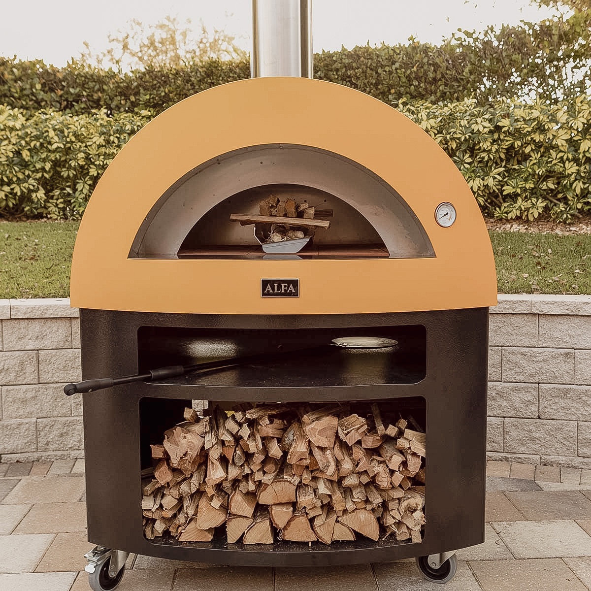 Alfa Forni Unterbau für Pizzaofen Allegro Moderno, Schwarz Alfa Forni Unterbau für Pizzaofen Allegro Moderno, Schwarz