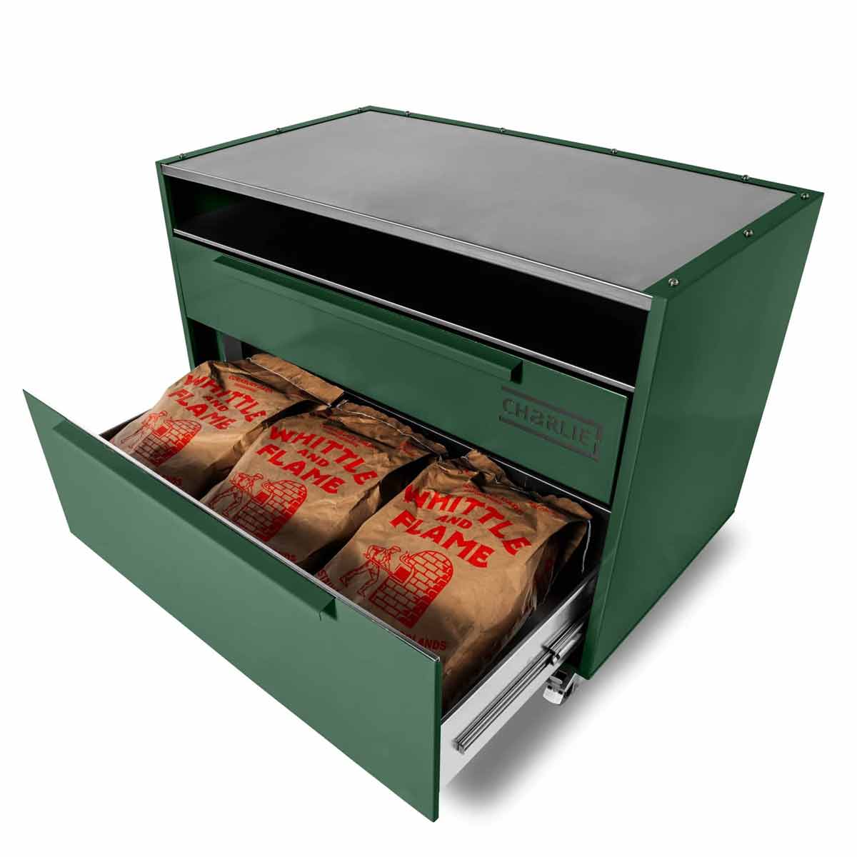 Charlie Oven Beistellwagen | Green Chilli