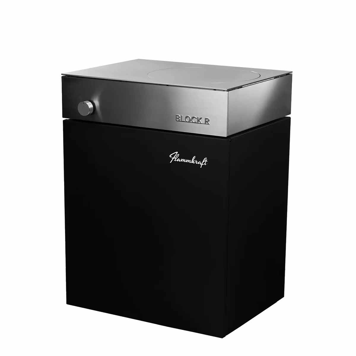 Flammkraft Block R | Gen. 5 | Wokbrenner | Elfenbeinschwarz