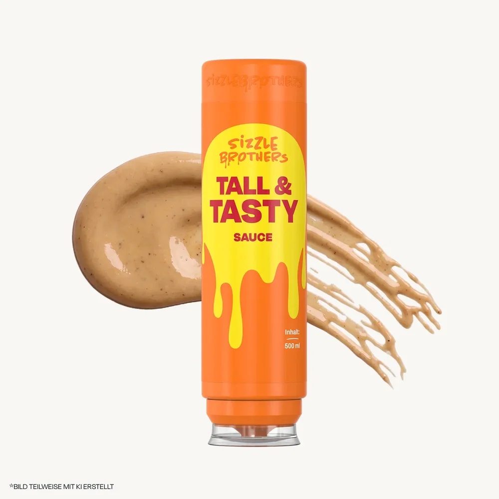 SizzleBrothers Tall & Tasty Sauce | 500 ml 499g