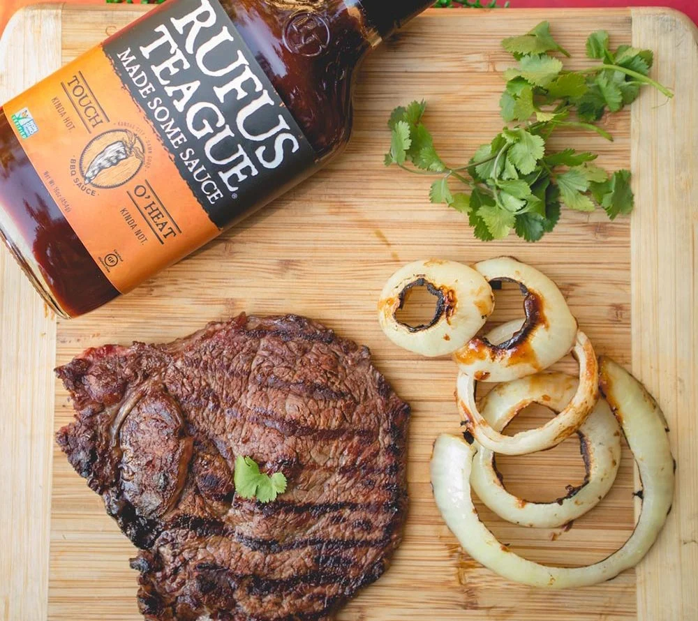 Touch O Heat BBQ-Sauce von Rufus Teague