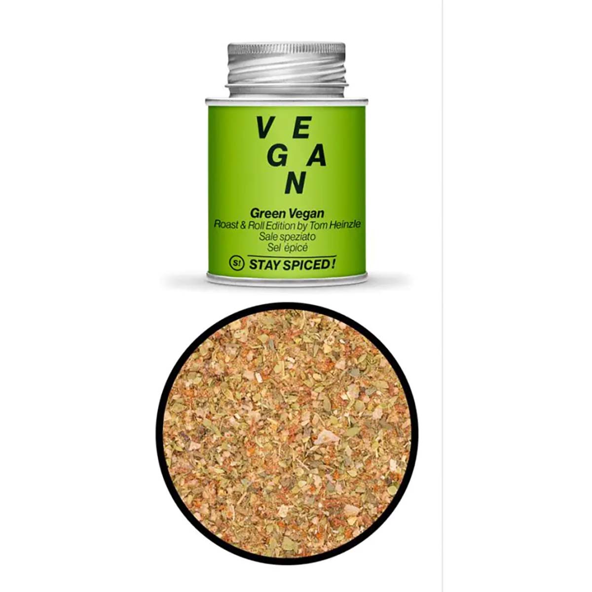 STAY SPICED !  Veggie Vegan Gewürzsalz by Tom Heinzle | 80 g
