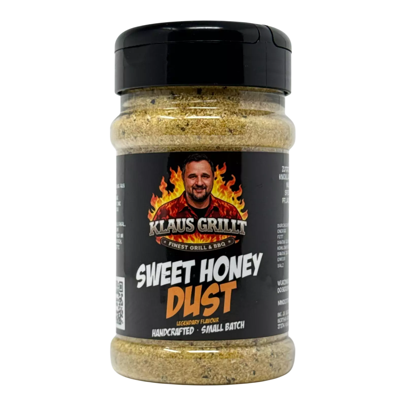 Klaus Grillt Sweet Honey Dust BBQ Rub mit Honig 230 g