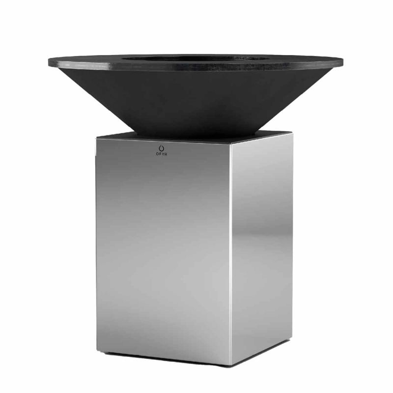 OFYR Feuerplatte 100 Mirrored Stainless Steel